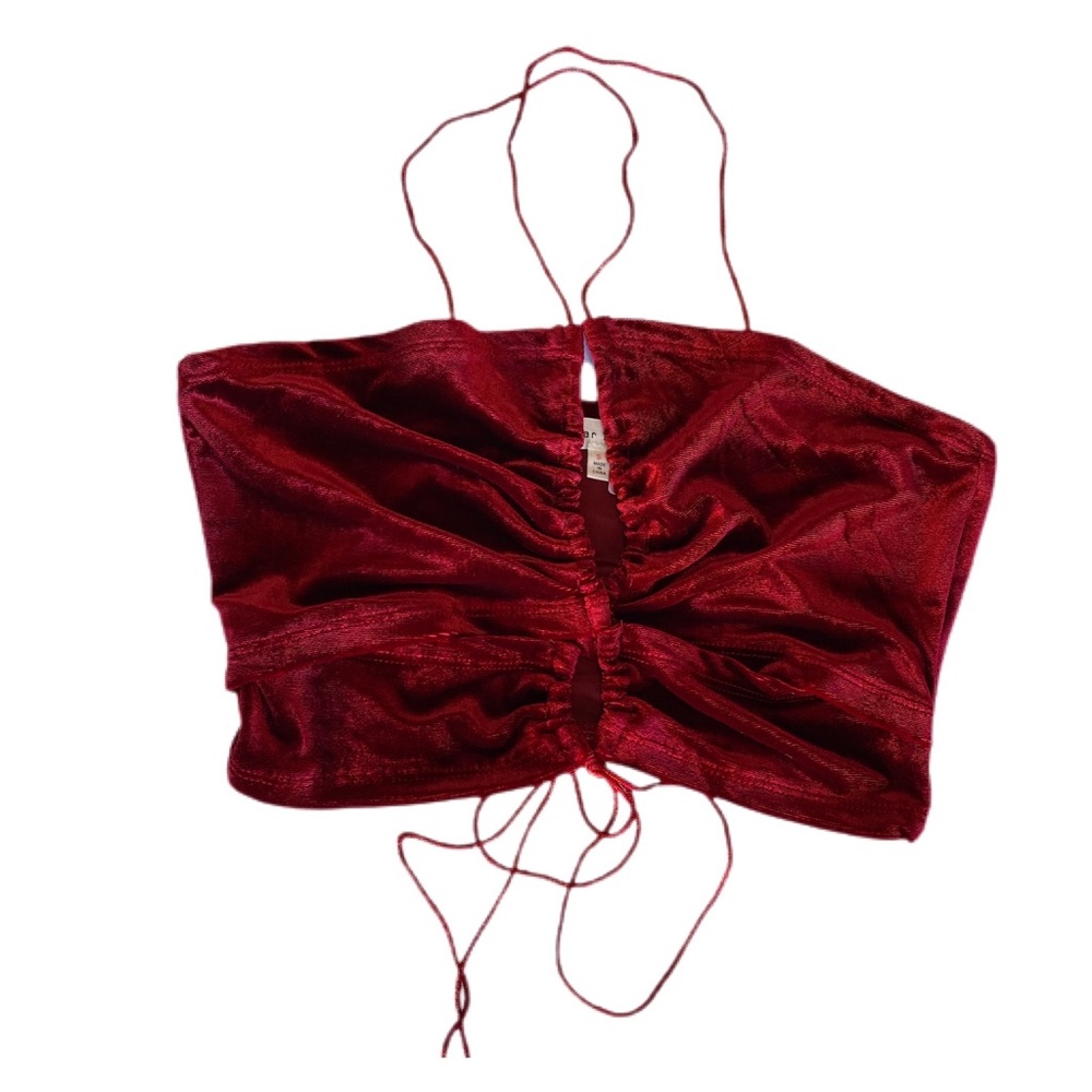 Red Velvet Top